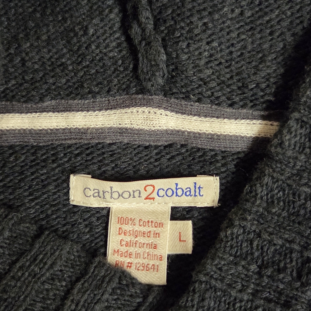 Carbon2Cobalt Men's Gray Sweater